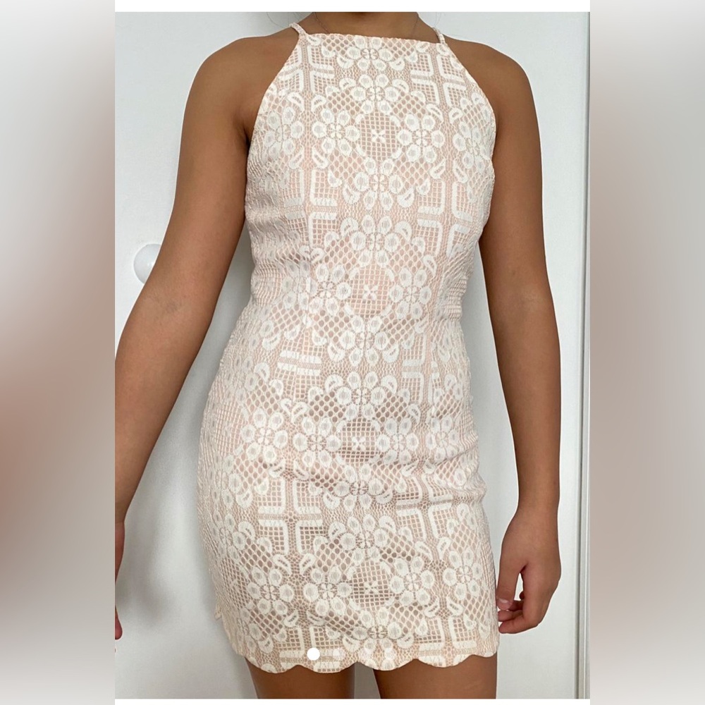 Lace Bodycon Dress M